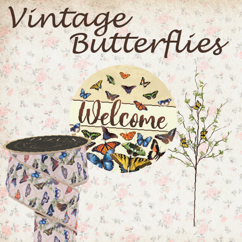 Vintage Butterflies Collection